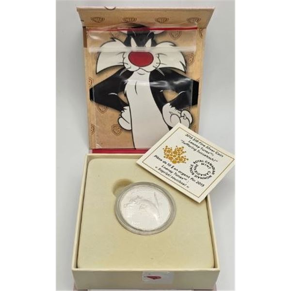 10 DOLLARS 2015 LOONEY TUNES SAPRISTI SAUCISSE FINE SILVER .999