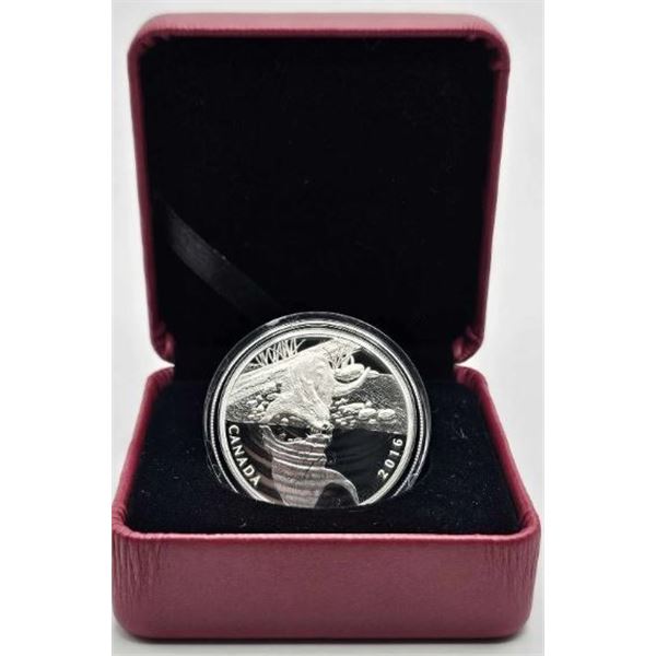 10 DOLLARS 2016 LA LOUTRE FINE SILVER .999 NO COA