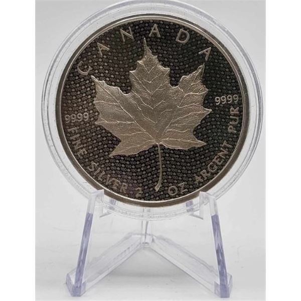 10 DOLLARS 2017 CANADA 150 FEUILLES D'ERABLE EMBLÉMATIQUE 2 OZ FINE SILVER .999