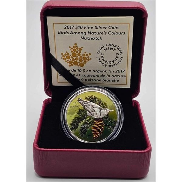 10 DOLLARS 2017 SITTA FINE SILVER .999