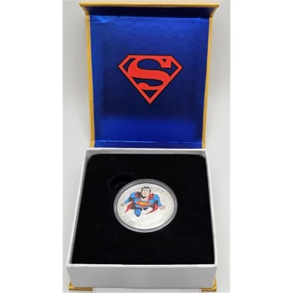 15 DOLLARS 2014 CÉLÈBRES COUVERTURES DE SUPERMAN : ACTION COMICS #419 FINE SILVER .999 PAS DE COA