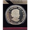 Image 2 : 15 DOLLARS 2017 CANOTAGE AU CREPUSCULE FINE SILVER .999 CRACKED CAPSULE
