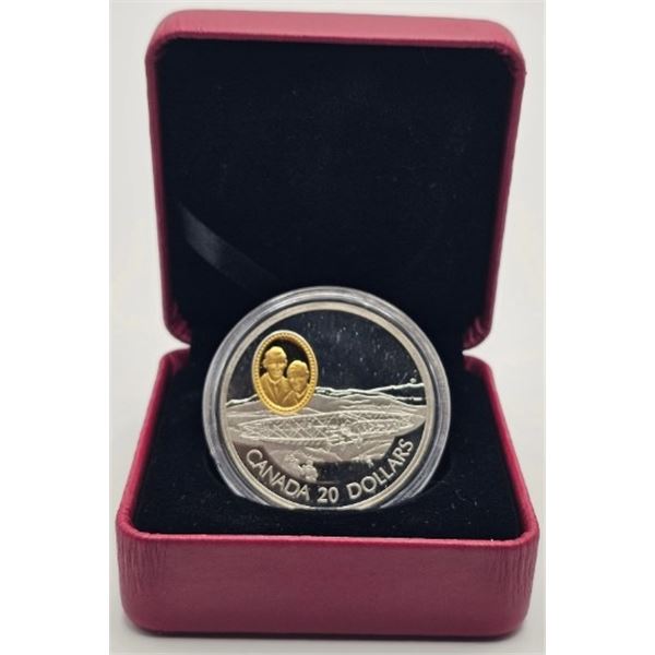 20 DOLLARS 1991 SILVER DART SILVER PAS DE COA