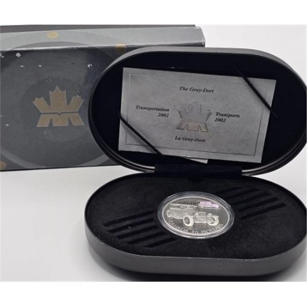 20 DOLLARS 2002 LE GRAY-DORT SILVER