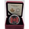 Image 1 : 20 DOLLARS 2018 DRAPEAU CANADIEN FINE SILVER .999