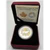 Image 1 : 25 DOLLARS 2018 LE CARIBOU PIEDFORT FINE SILVER .999
