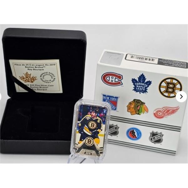 25 DOLLARS 2019 RAY BOURQUE FINE SILVER .999