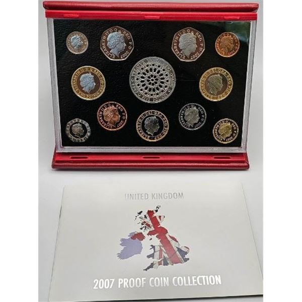 2007 GREAT-BRITAIN (UNITED KINGDOM) PROOF SET