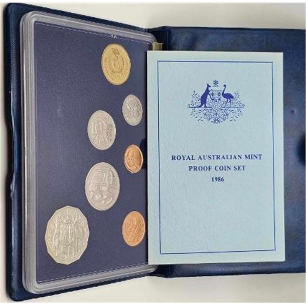 1986 AUSTRALIA PROOF SET