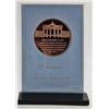 Image 2 : 1989 MEDAILLE COMMEMORATIVE LIBERTÉ DE BERLIN SOLID BRONZE FRANKLIN MINT