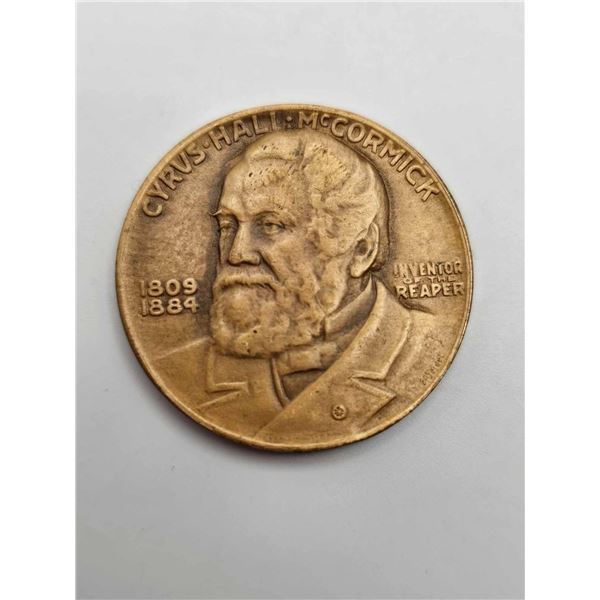 International Harvester Compagny - Centennialof the Reaper 1831-1931 - Cyrus Hall Mccormick (invento