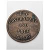 Image 1 : TOKEN SELF GOVERNMENT AND FREE TRADE 1857 PRINCE EDWARD ISLAND