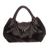 Fendi Black Leather Spy Handbag