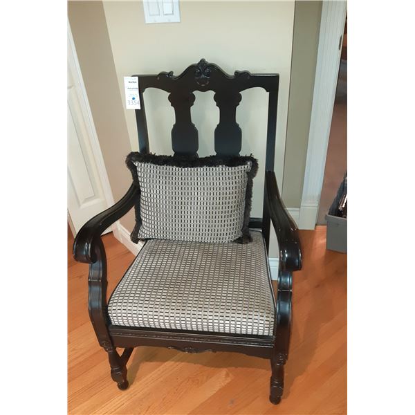 Upholstered wood Chair A