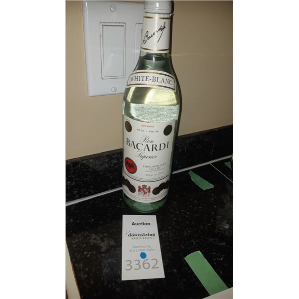 White Bacardi Rum A