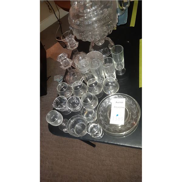 Glassware, and more A