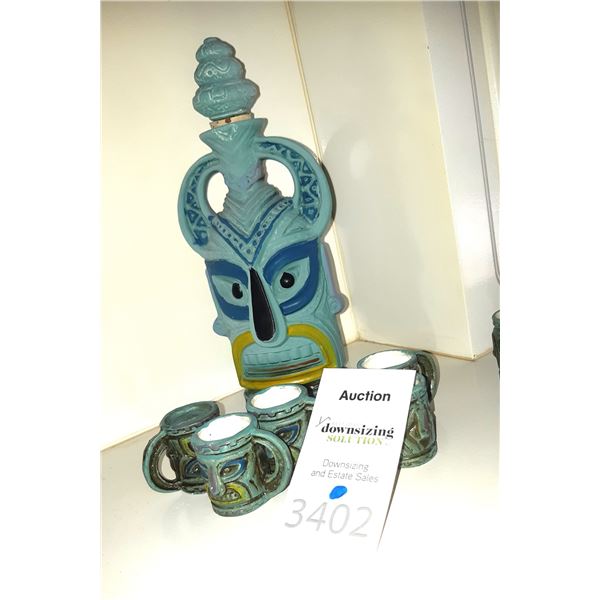 Japanese decanter & shot A