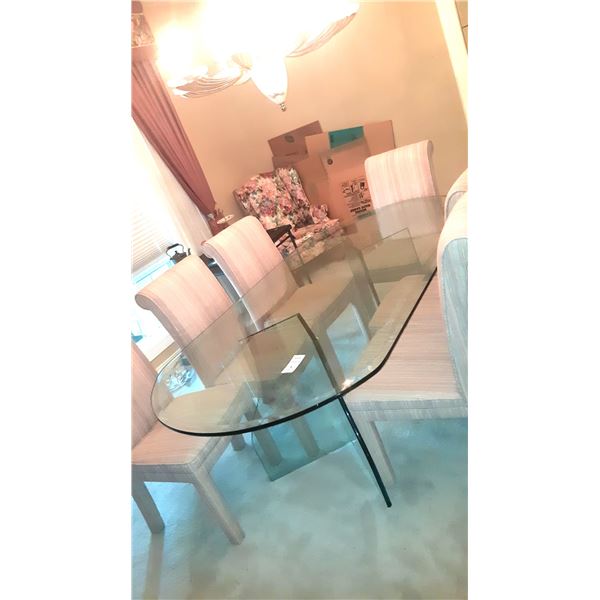 Glass Table 6 chairs B