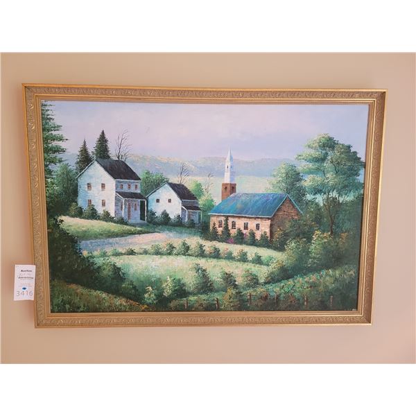 Signed Oil Painting B