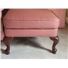 Image 3 : Pair of Upholstered Ottoman and Pillows C