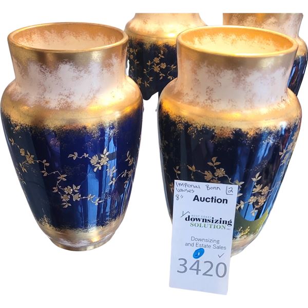 Pair of Imperial Bonn Vases A