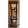 Image 1 : Wood and Glass Curio Cabinet C