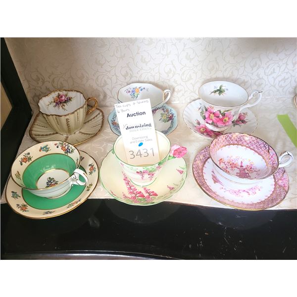 Rare Royal Staffordshire Royal Pagoda Pink, Aynsley & More A