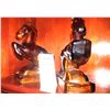 Image 1 : Amber Glass Horse Bookends A
