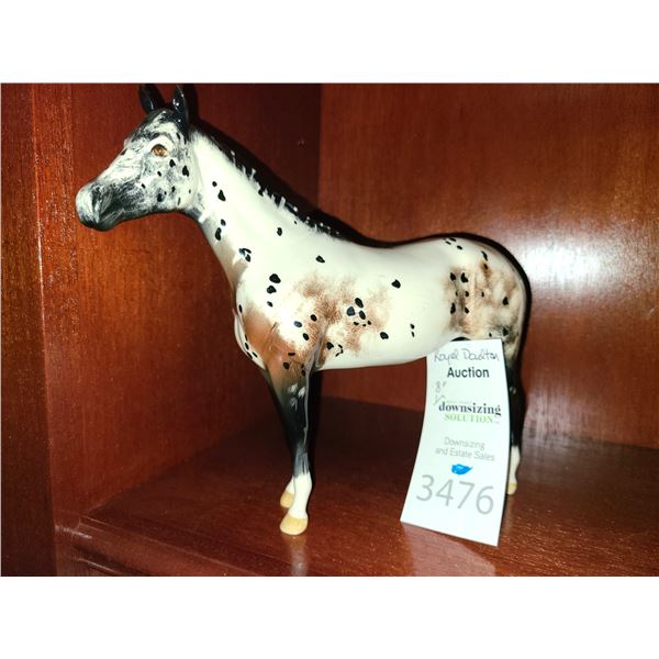 Royal Doulton Apalloosa Horse Figurine A