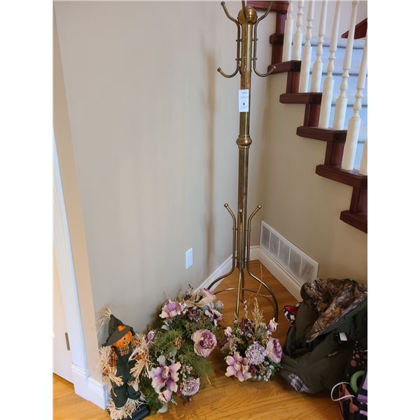 Coat Rack, Florals, A