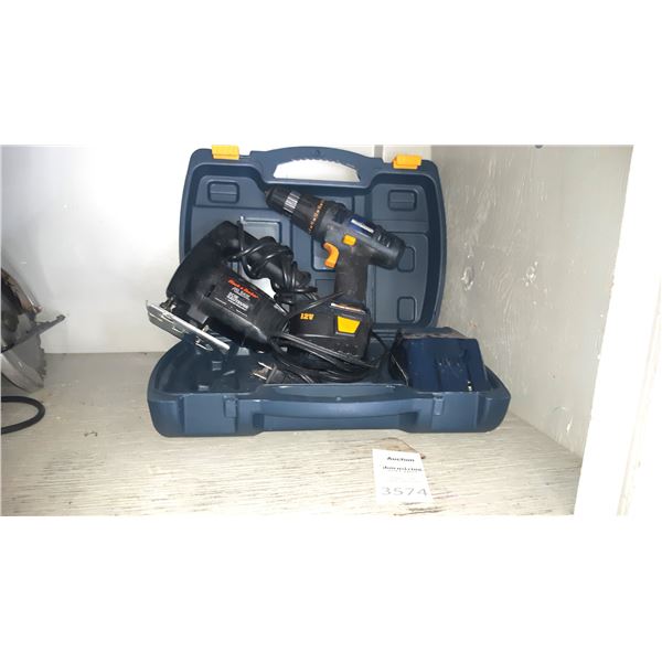 B&D Jig Saw, Mastercraft Drill A