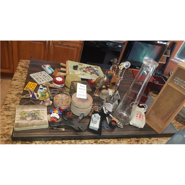 Magnets, Eggs, Wine Decor A