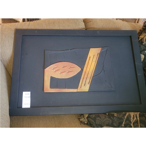 Raku Wood Art by Paul Johnson  A