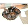 Image 1 : Antique Miniature Metal Tea Set A