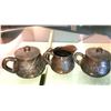 Image 5 : Antique Miniature Metal Tea Set A