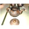 Image 6 : Antique Miniature Metal Tea Set A