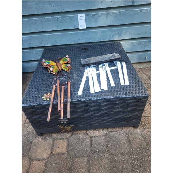 Patio Table & Chimes B