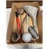 Image 2 : ANTIQUE KITCHEN AND SHOP IMPLEMENTS
