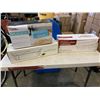 Image 1 : BREAD BOX, ROASTING PAN AND COMMODITY SHELF