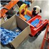 Image 1 : STEP 2 CAR WITH, ELMO CHAIR UNICORN DOG PUG , STAR WARS SHEET AND TODDLER LIFE VEST