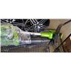 Image 2 : GREENWORKS BLOWER, WEEDEATER WITH CHARGER, NO BATTERY