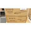 Image 2 : VIVO UNDER DESK DRAWER, UNDER DESK KEYBOARD TRAY AND POLE MOUNT TILTING TRAY