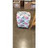 Image 2 : ROLLING SUITCASE AND SMALL CORNER TABLE