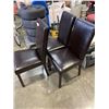 Image 2 : (3) DINING CHAIRS