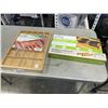 Image 1 : BAMBOO DRAWER ORGANIZER, IN DRAWER KNIFE BLOCK AND DIVIDERS