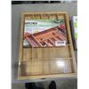 Image 2 : BAMBOO DRAWER ORGANIZER, IN DRAWER KNIFE BLOCK AND DIVIDERS