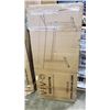 Image 1 : VIVO WHITE CRANK HEIGHT ADJUSTABLE DESK  MODEL M55TW