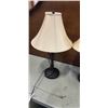 Image 2 : (2) MATCHING TABLE LAMPS AND FLOOR LAMP