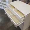 Image 2 : WHITE 8 DRAWER DRESSER