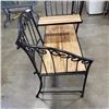 Image 2 : PATIO BENCH, 'LOVERS BENCH"